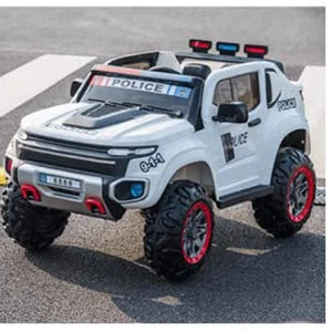 Police Ride-On Electric Car 12v for Kids Age 1-13 Years - E-Scooter UAE Hub