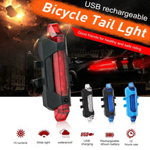 Load image into Gallery viewer, USB Rechargeable Lamp LED Safety Warning Taillight light Pire - E-Scooter UAE Hub
