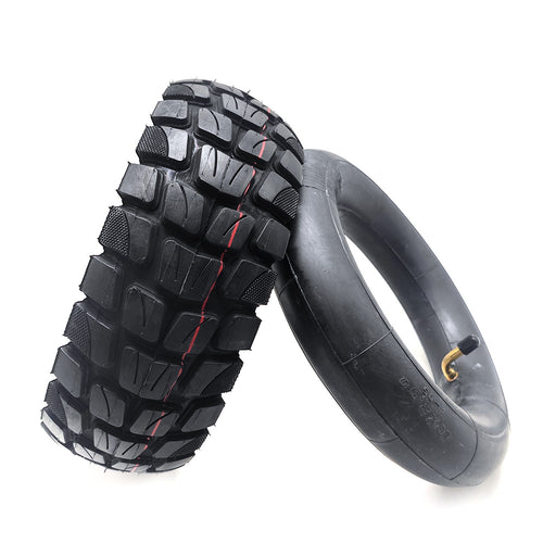 10x3 inch 80/65-6 city road Tyre /off road Tyre with Inner Tube for mantis 10inch zero 10x blade 10 - E-Scooter UAE Hub