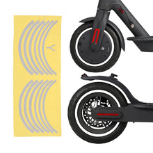 Load image into Gallery viewer, Reflective Tire Safety Stickers for Escooter Bicycle Reflective Sticker Wheel Accessories
