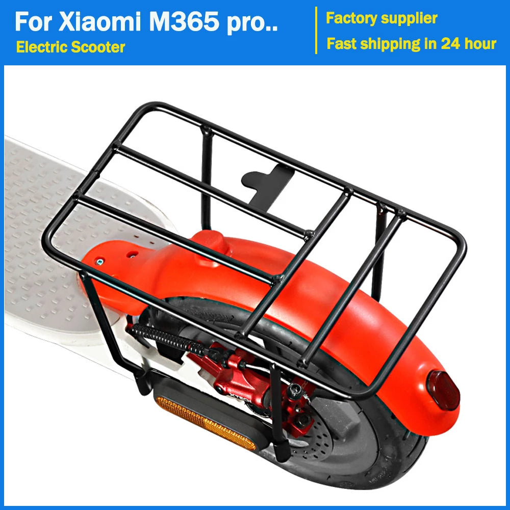 Cartoon Moped Back Rack Cargo Rear Rack Storage Shelf Saddle Electric Scooter For Xiaomi Mijia ...