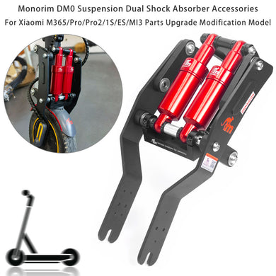 Monorim DM0 Modified Front Dual Suspension Upgraded Shock Absorber for Xiaomi M365/PRO/PRO 2/1S/Es/Mi3 Electric Scooter Parts - E-Scooter UAE Hub