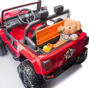 Jeep Power Wheel 12v  Toy Car Kids-Parent Ride On