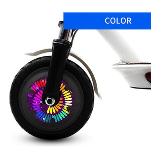 Electric Scooter Front Wheel Sticker Motor PVC Motor Protective Cover Shell Kick Scooter Accessories
