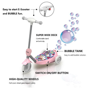 G Bubbles Electric Scooter for Kids