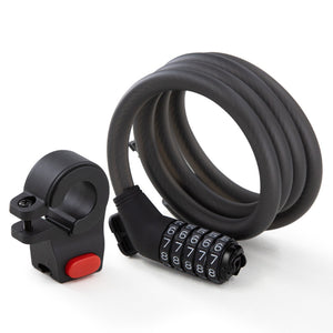 Segway Ninebot 5-Digit Combination Cable Lock - E-Scooter UAE Hub