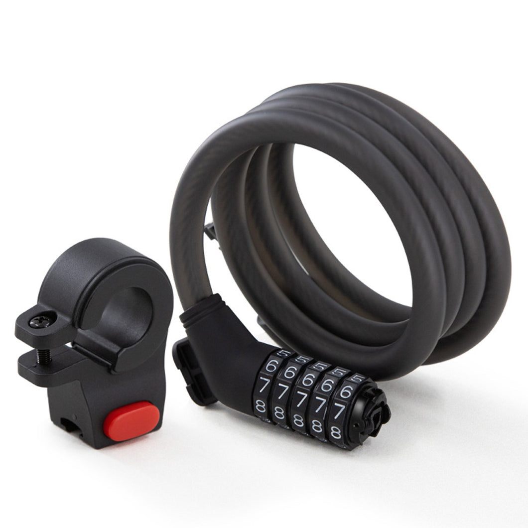 Segway Ninebot 5-Digit Combination Cable Lock - E-Scooter UAE Hub