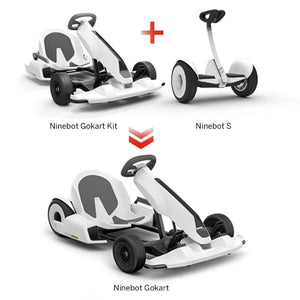 Original Ninebot Gokart Kit Version 2 + Ninebot Smart Balance Scooter Mini Pro 2024 - E-Scooter UAE Hub