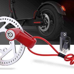 Anti-Theft Disc Brake Steel Wire Lock - E-Scooter UAE Hub
