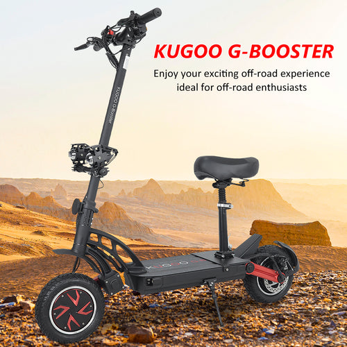 KUGOO G Booster OffRoad Electric Scooter with 1000W Dual motors 60kmh max speed 85km range - E-Scooter UAE Hub