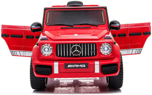 Ride On Licensed 12 V Mercedes Amg Classy Jeep Red