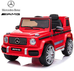 Ride On Licensed 12 V Mercedes Amg Classy Jeep Red