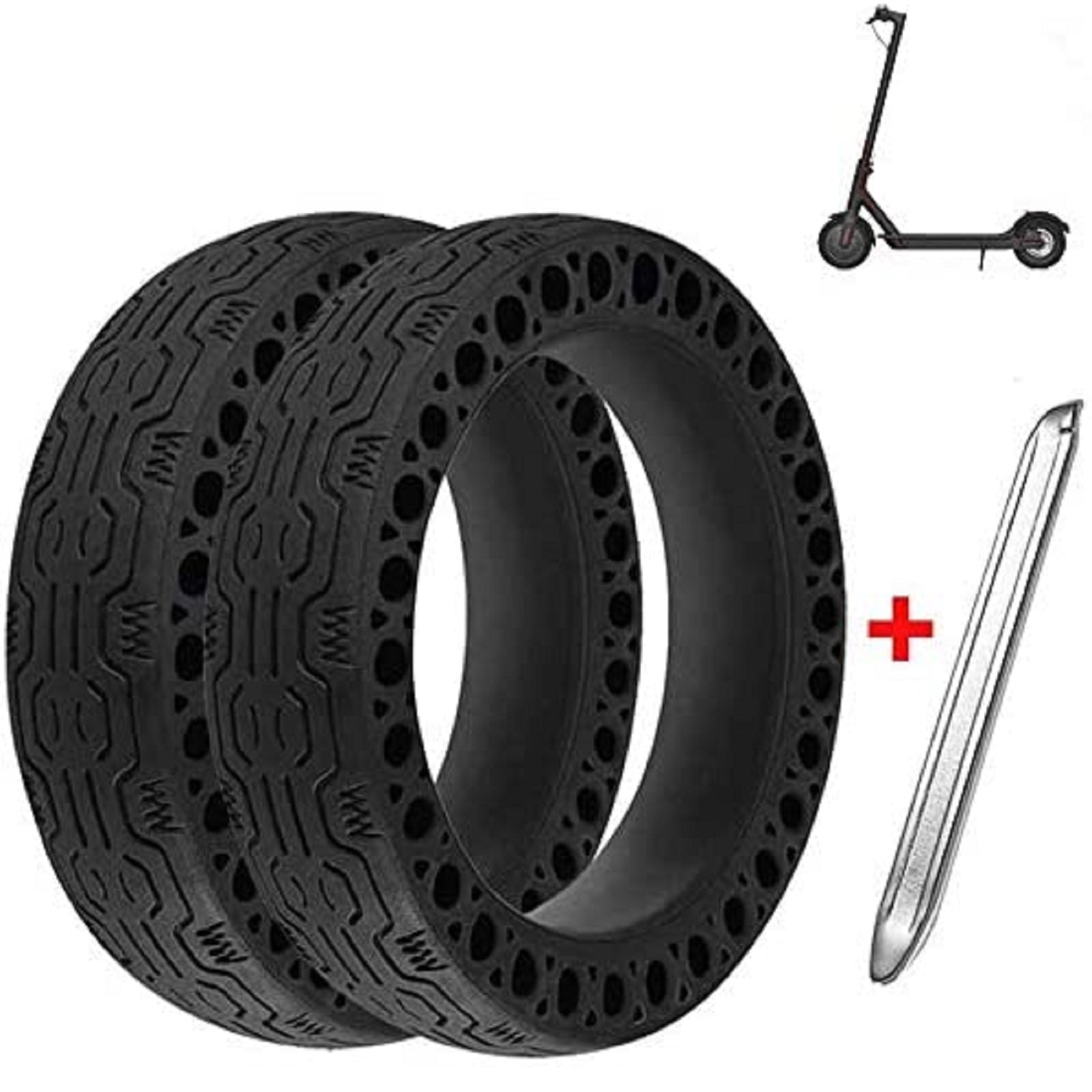 10x2.0 Inch Solid Honeycomb Puncture-Proof E-Scooter Tyre