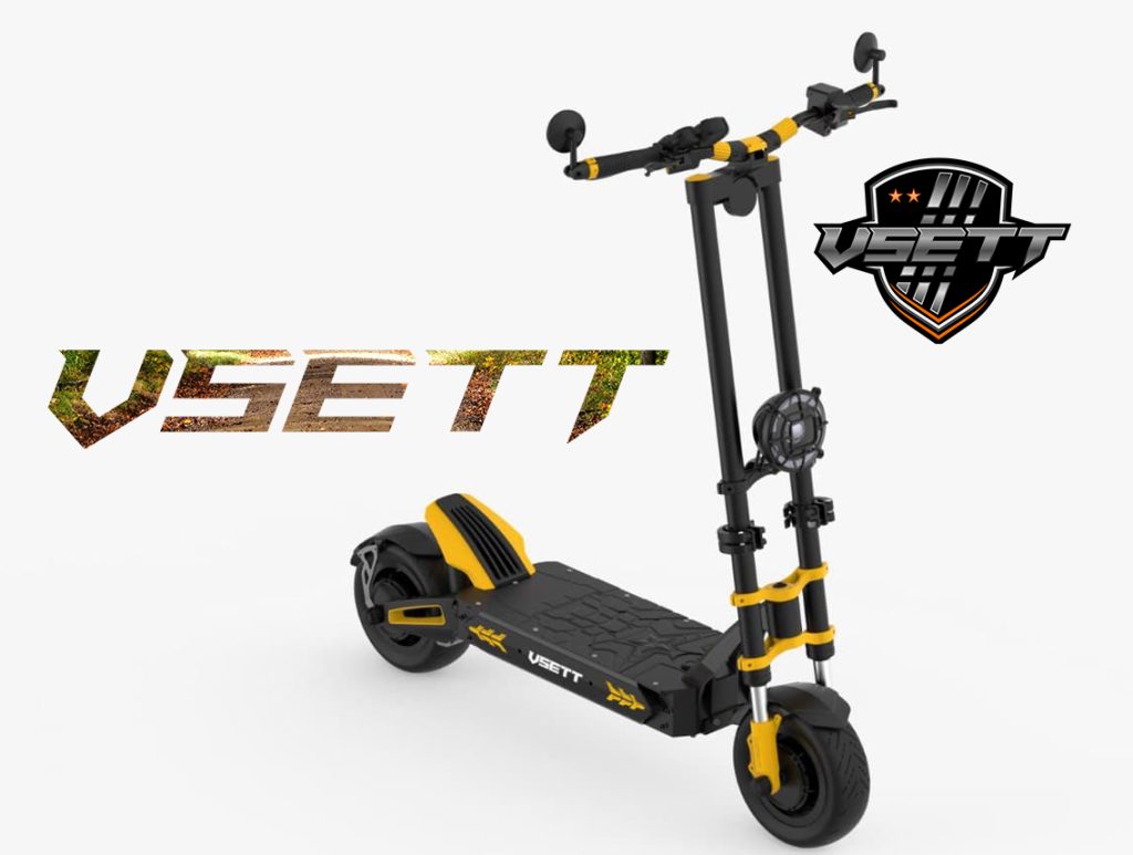 Vsett 11+SUPER Electric Scooter 72V 32Ah LG NFC 2000W Dual Motor Power ...