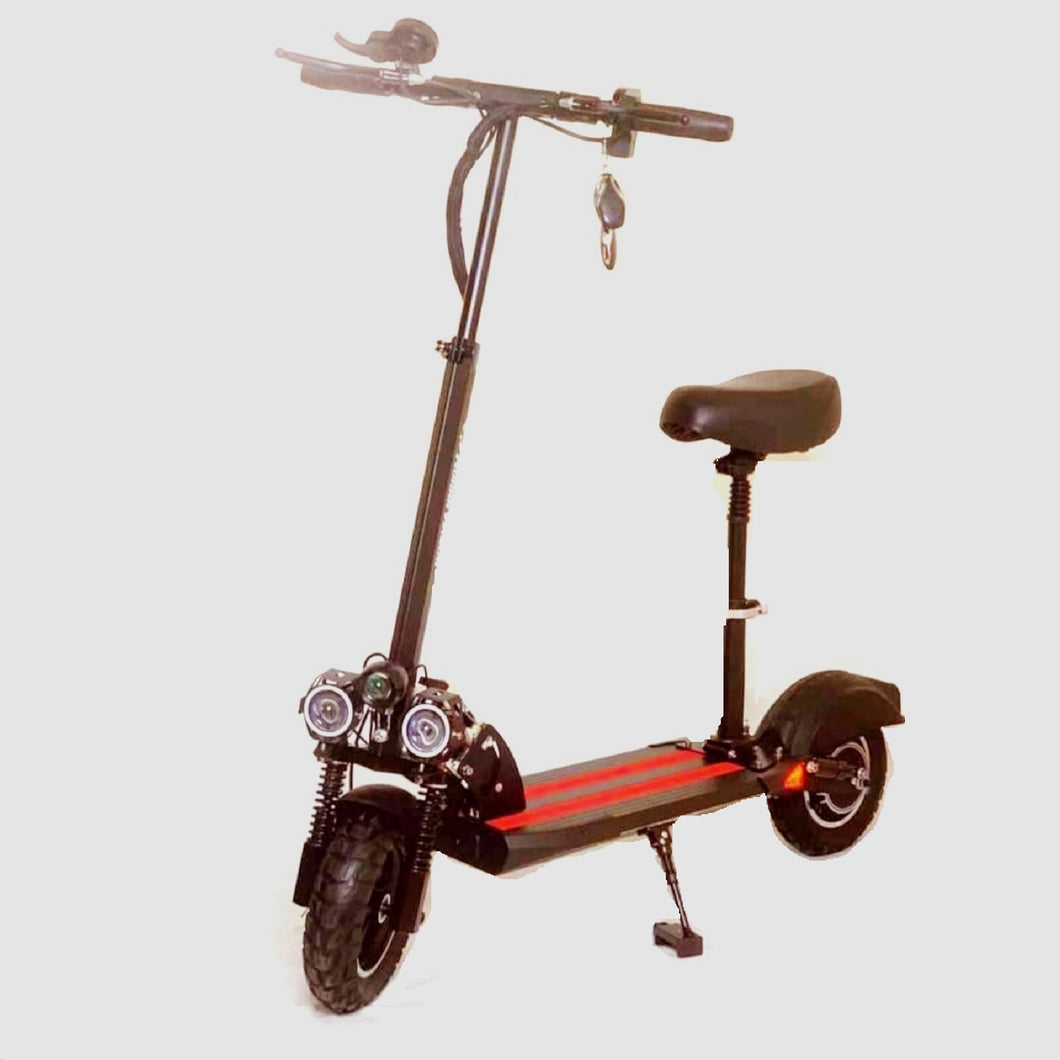 E10 Scooter 2023 Upgrade Model 1200w Motor 3 lights Off Road - E-Scooter UAE Hub